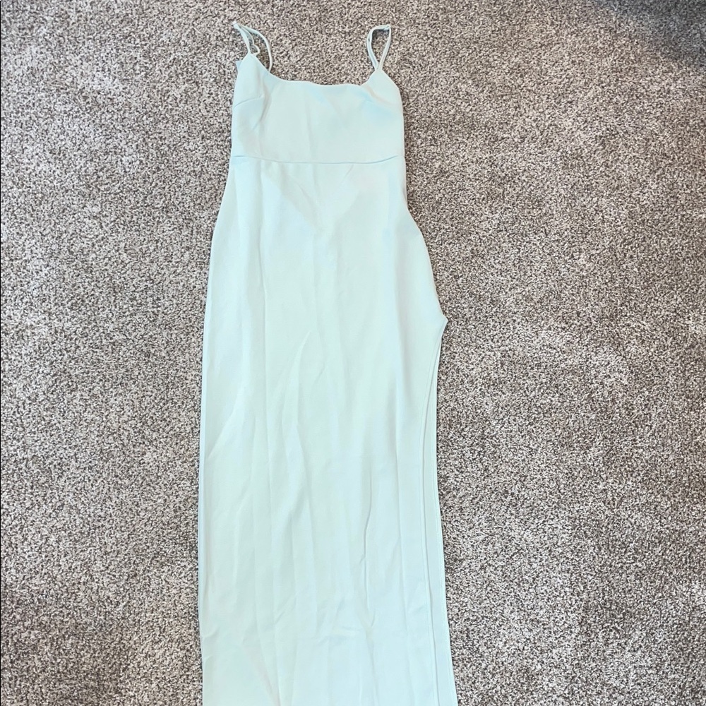 ⚫️Elegant Light Blue Maxi Dress
